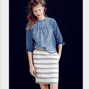 J.Crew salon mini in stripe